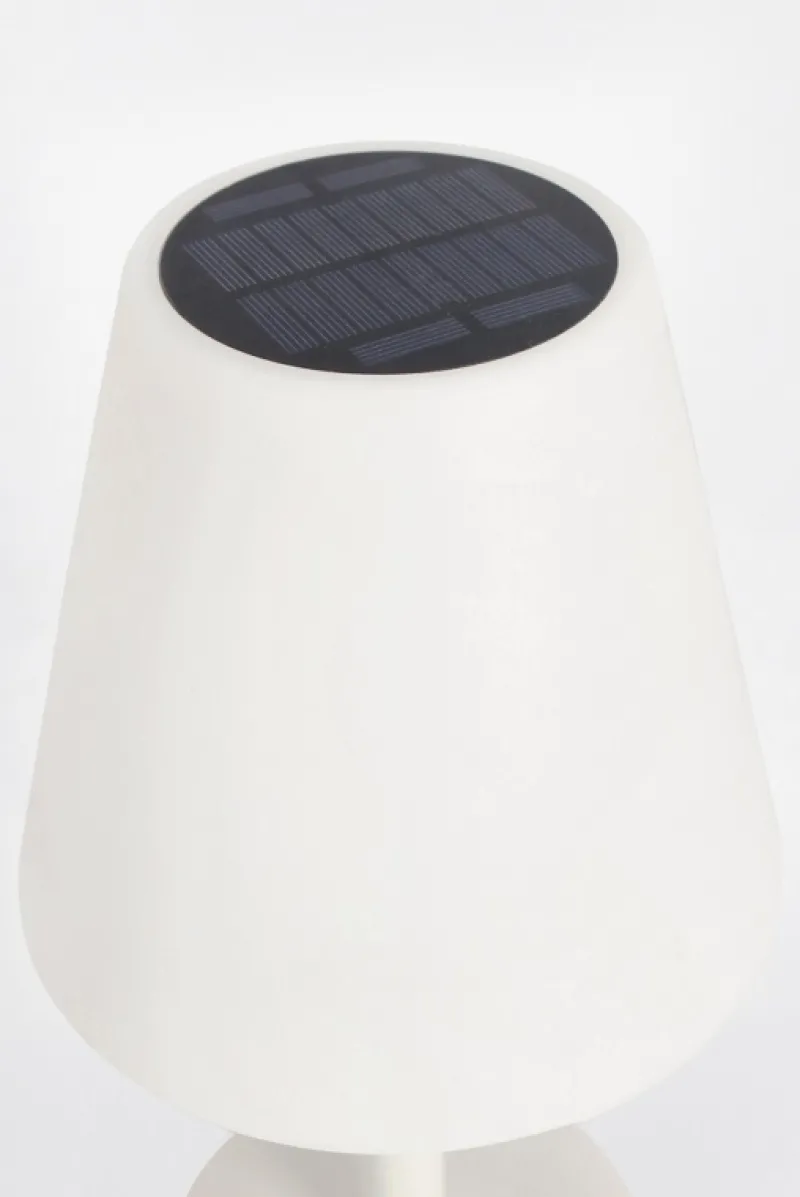 Sale Bizzotto LAMPADA TAV. SOLAR LED PE BIANCO H36