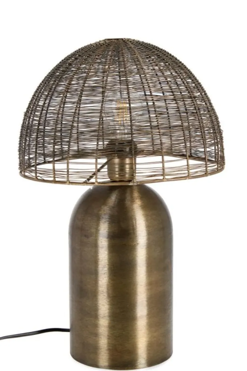 Bizzotto LAMPADA TAVOLO INAY DORATO