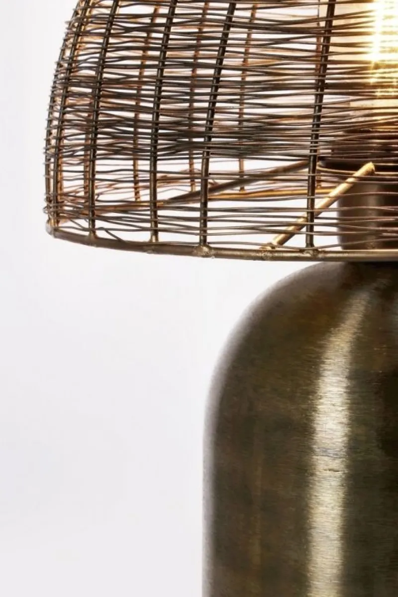 Bizzotto LAMPADA TAVOLO INAY DORATO