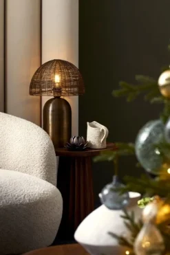 Bizzotto LAMPADA TAVOLO INAY DORATO