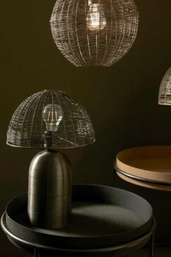 Clearance Bizzotto LAMPADA TAVOLO INAY NERO D26