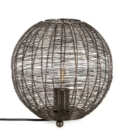 Online Bizzotto LAMPADA TAVOLO INAY TONDO NERO D26