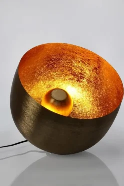 Bizzotto LAMPADA TAVOLO ISHAM ORO H32