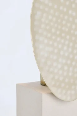 Outlet Bizzotto LAMPADA TAVOLO NEEV BEIGE H46