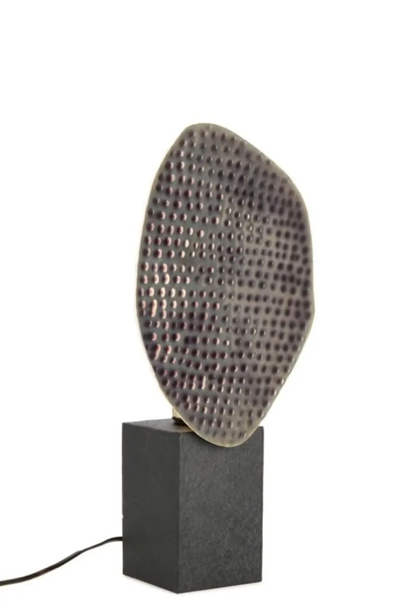 Online Bizzotto LAMPADA TAVOLO NEEV NERO H46