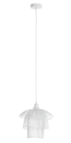 Outlet Bizzotto LAMPADARIO CIAD BIANCO H26