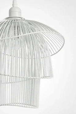 Outlet Bizzotto LAMPADARIO CIAD BIANCO H26