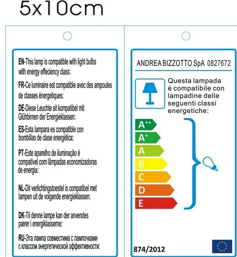 Best Bizzotto LAMPADARIO FILO ELETTRICO E27 NERO