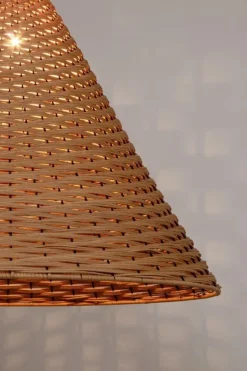 Outlet Bizzotto LAMPADARIO GABON MARRONE H46,5