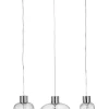 Sale Bizzotto LAMPADARIO 3LUCI SHOWY RETT TRASP-ARG