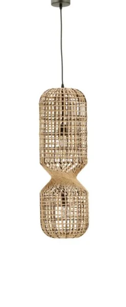 Outlet Bizzotto LAMPADARIO MALABO NATURALE H77,5