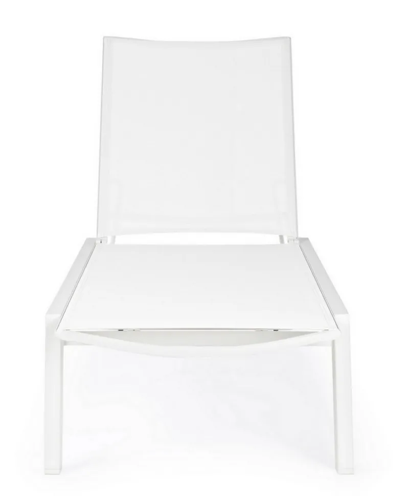 New Bizzotto LETTINO CON RUOTE IN ALLUMINIO BIANCO GK50 - CRUISE