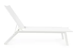 New Bizzotto LETTINO CON RUOTE IN ALLUMINIO BIANCO GK50 - CRUISE