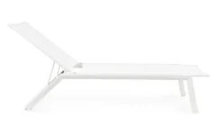 New Bizzotto LETTINO CON RUOTE IN ALLUMINIO BIANCO GK50 - CRUISE