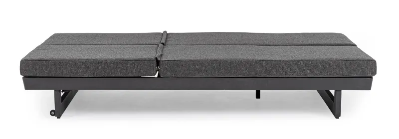 Discount Bizzotto LETTINO DOPPIO IN ALLUMINIO ANTRACITE WG21 - INFINITY