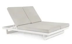 New Bizzotto LETTINO DOPPIO IN ALLUMINIO BIANCO WG20 - INFINITY