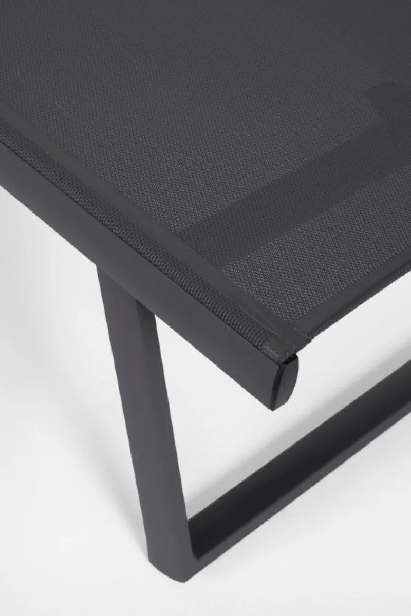 Online Bizzotto LETTINO IN ALLUMINIO CON RUOTE ANTRACITE - TAYLOR