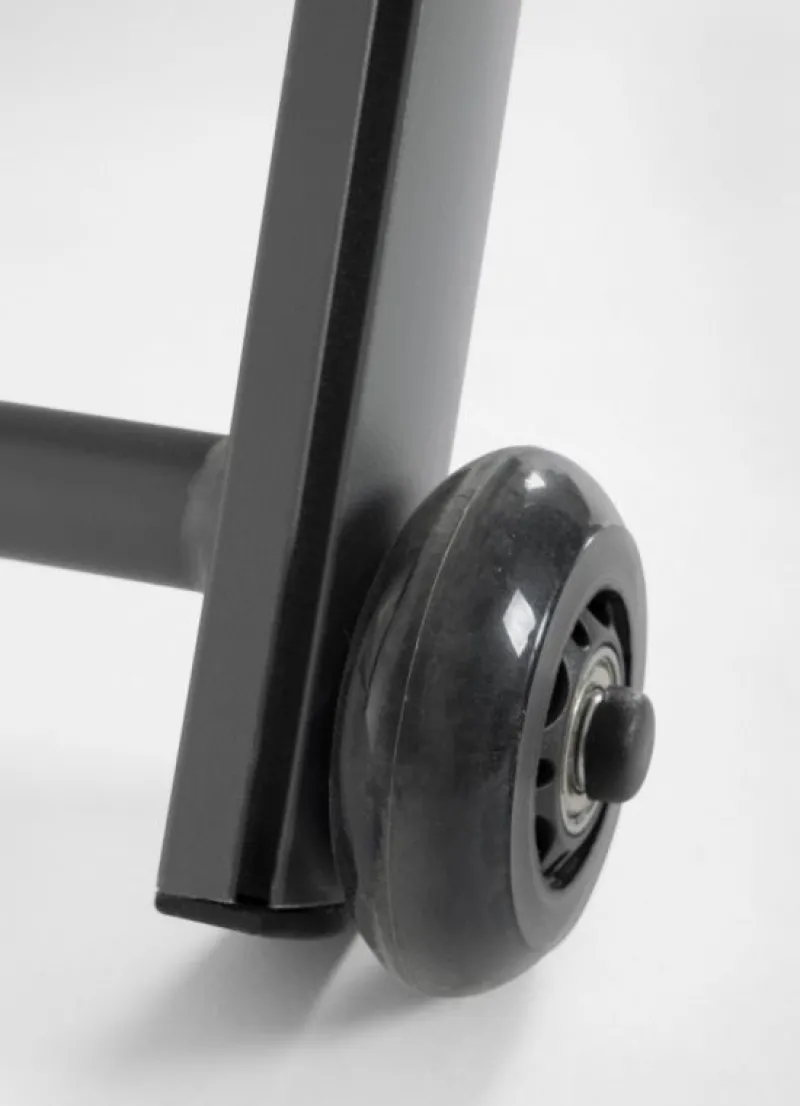 Online Bizzotto LETTINO IN ALLUMINIO CON RUOTE ANTRACITE - TAYLOR