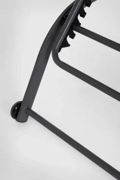 Online Bizzotto LETTINO IN ALLUMINIO CON RUOTE ANTRACITE - TAYLOR