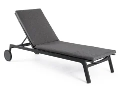 Sale Bizzotto LETTINO IN ALLUMINIO CON RUOTE ANTRACITE WG21 - JALISCO