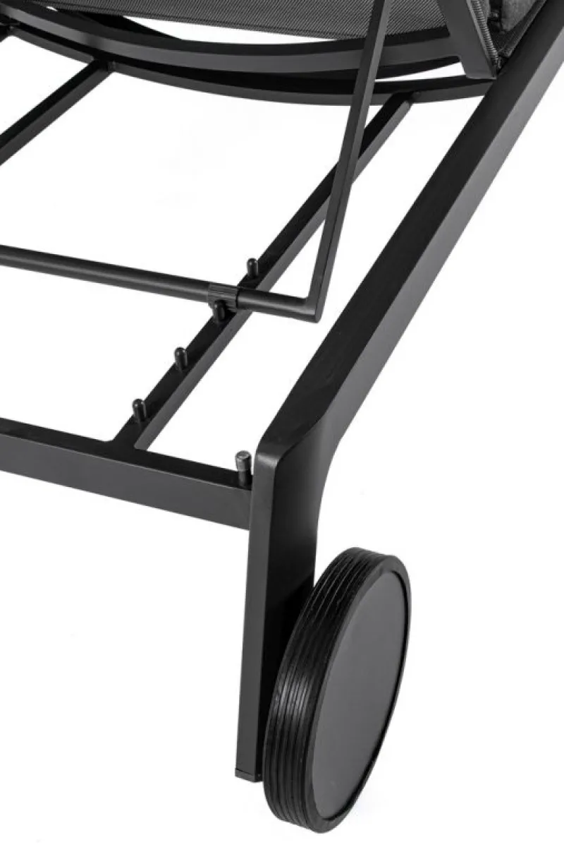 Sale Bizzotto LETTINO IN ALLUMINIO CON RUOTE ANTRACITE WG21 - JALISCO