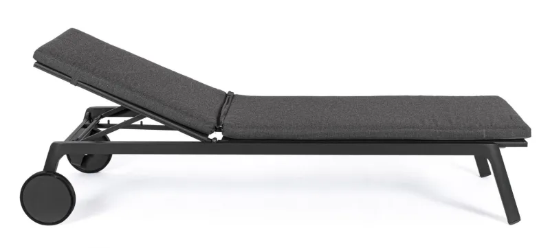 Sale Bizzotto LETTINO IN ALLUMINIO CON RUOTE ANTRACITE WG21 - JALISCO