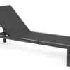 Best Bizzotto LETTINO IN ALLUMINIO CON RUOTE ANTRACITE YK13 - SKIPPER NEW