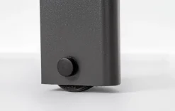 Best Bizzotto LETTINO IN ALLUMINIO CON RUOTE ANTRACITE YK13 - SKIPPER NEW