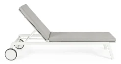 Sale Bizzotto LETTINO IN ALLUMINIO CON RUOTE BIANCO WG20 - JALISCO