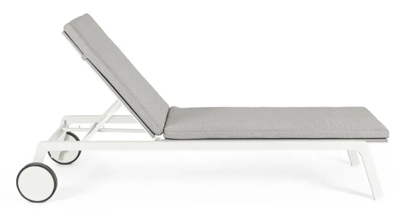 Sale Bizzotto LETTINO IN ALLUMINIO CON RUOTE BIANCO WG20 - JALISCO