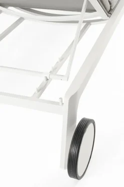 Sale Bizzotto LETTINO IN ALLUMINIO CON RUOTE BIANCO WG20 - JALISCO