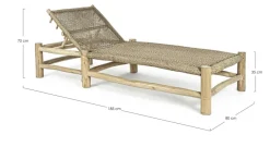 Hot Bizzotto LETTINO IN FIBRA SINTETICA - LAMPOK