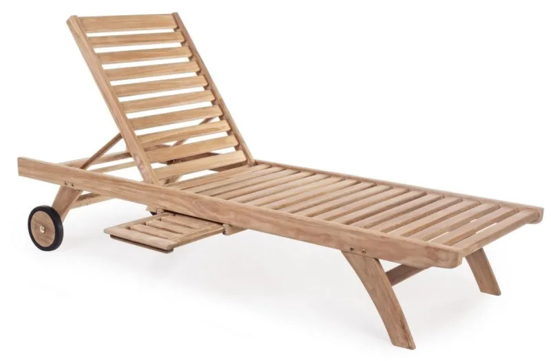 Clearance Bizzotto LETTINO IN TEAK - MARYLAND
