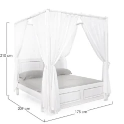 Clearance Bizzotto LETTO IN LEGNO - COLETTE