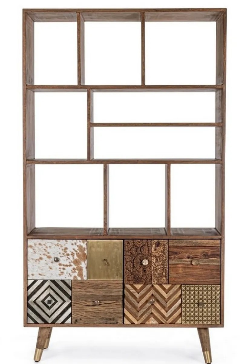 Clearance Bizzotto LIBRERIA IN LEGNO - DHAVAL