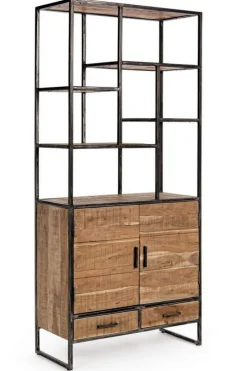 Outlet Bizzotto LIBRERIA IN LEGNO - ELMER