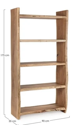 Clearance Bizzotto LIBRERIA IN LEGNO - ENEAS