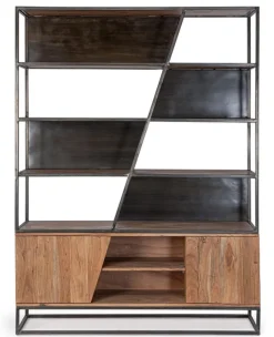 Outlet Bizzotto LIBRERIA IN LEGNO - JANAK