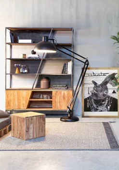 Outlet Bizzotto LIBRERIA IN LEGNO - JANAK