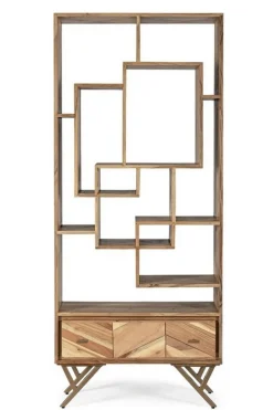 Discount Bizzotto LIBRERIA IN LEGNO - RAIDA