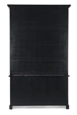 Outlet Bizzotto LIBRERIA IN LEGNO NERO - JEFFERSON