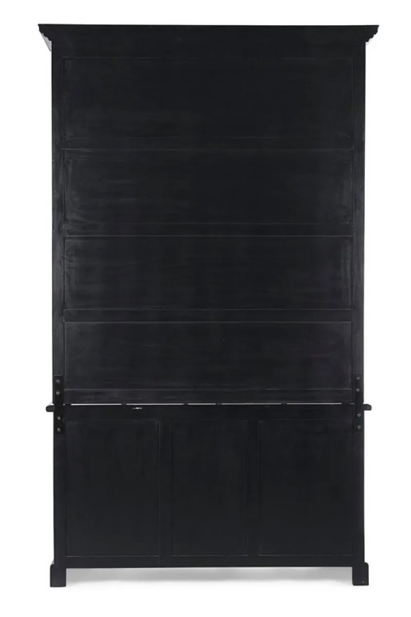 Outlet Bizzotto LIBRERIA IN LEGNO NERO - JEFFERSON