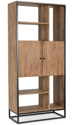 Bizzotto LIBRERIA IN LEGNO SHEESHAM - NARTAN