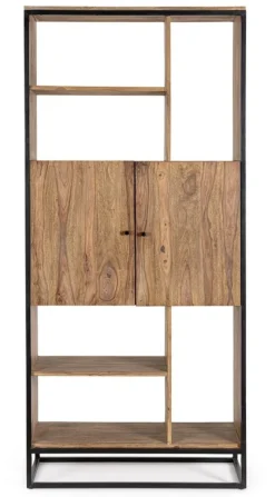 Bizzotto LIBRERIA IN LEGNO SHEESHAM - NARTAN