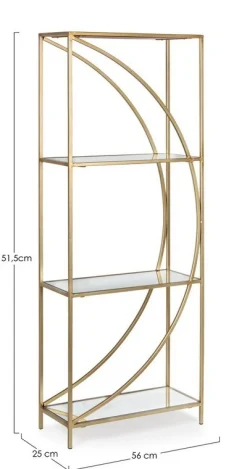 New Bizzotto LIBRERIA IN METALLO - ELENOR