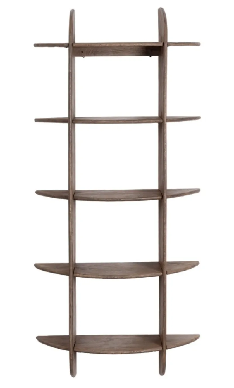 Best Bizzotto MENSOLA 5P WESTWOOD RUSTIC BROWN