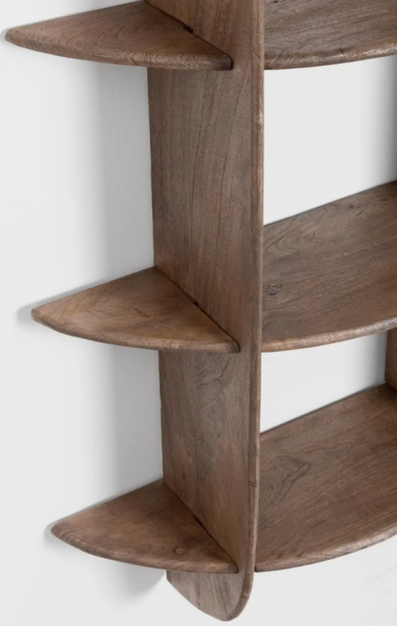 Best Bizzotto MENSOLA 5P WESTWOOD RUSTIC BROWN