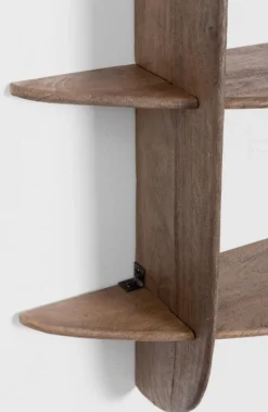 Bizzotto MENSOLA 3P WESTWOOD RUSTIC BROWN