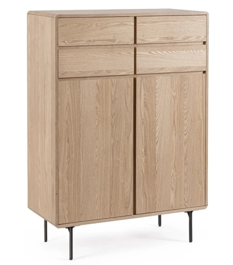 Hot Bizzotto MOBILE ALTO IN LEGNO NATURALE - WIDALD