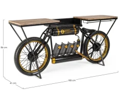 New Bizzotto MOBILE BAR IN ACCIAIO - MOTO EPIC